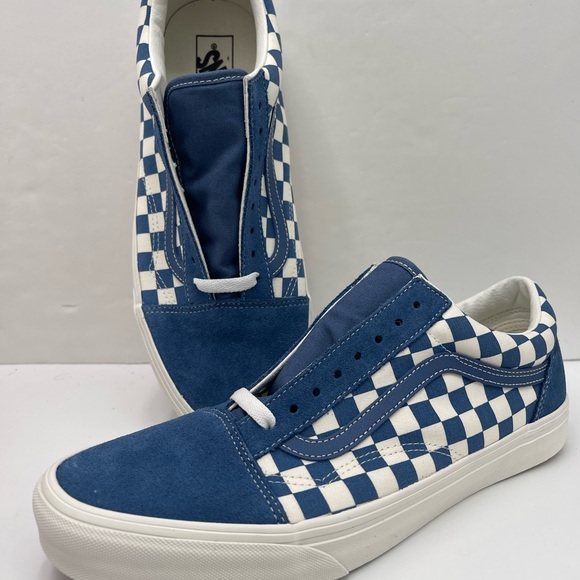 Vans WMNS Old Skool
Checkerboard Navy/White
VN000D7ZNUT Sneakers - Picture 1 of 16
